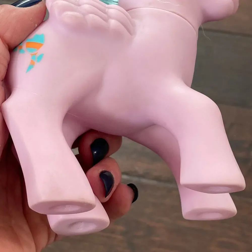 My Little Pony Brilliant Bloom w/ Brush Comb & 2 I Luv You Barrettes MLP READ